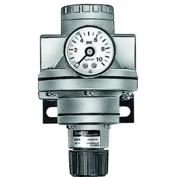 SMC G 1/4 Pneumatic Regulator - 0.05MPa to 0.83MPa, AR425-F02 product image