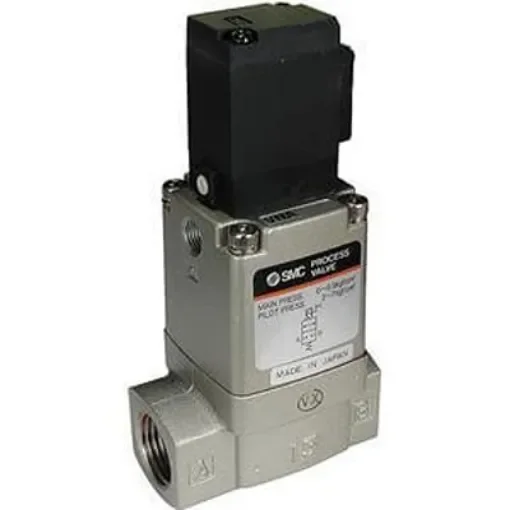 SMC Normally Closed Pneumatic Solenoid Valve - Solenoid/Solenoid G 1/4 VNA111A Series 24V dc - VNA111A-F8A-5D-Q product image