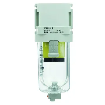 SMC 1100 L/min G 3/8 Mist Separator, 0.3µm filtration, 0.5bar to 10 bar - AFM40-F03D-D product image