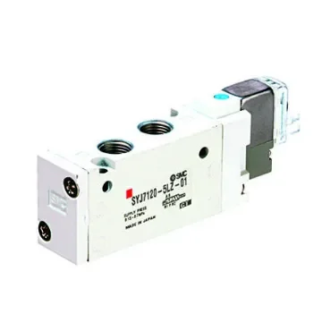 SMC 2 Position Single Pneumatic Solenoid Valve - Solenoid/Solenoid Rc 1/8 SYJ7123 Series 24V dc - SYJ7123-5LOU-01-Q product image