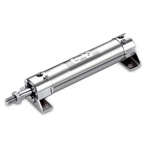 SMC Pneumatic Piston Rod Cylinder - CG5EN80TFSR-125, 80mm Bore, 125mm Stroke, CG5-S Series, Double Acting product image