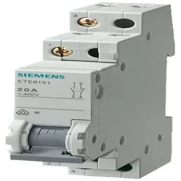 Siemens 1 Pole Panel Mount Isolator Switch - 20A Maximum Current - 5TE8153 product image