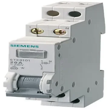 Siemens 1 Pole Panel Mount Isolator Switch - 20A Maximum Current, 0.7W Power Rating - 5TE8103 product image