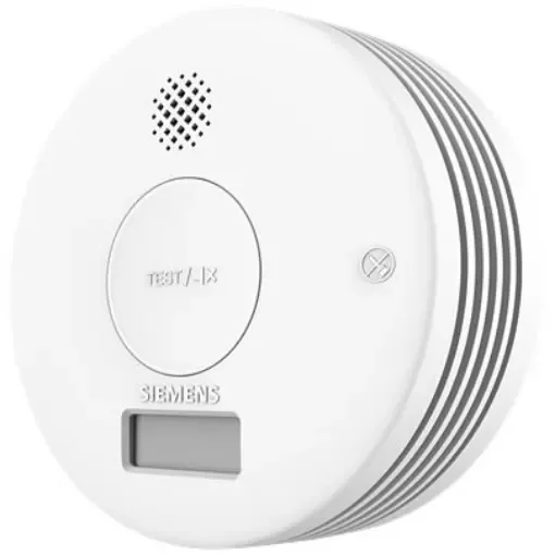 Siemens Plastic Smoke Detector, 85dB - 5TC1260-4 product image