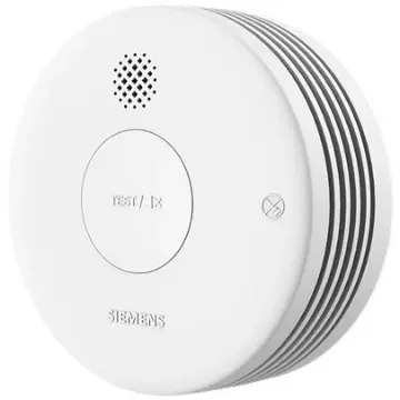 Siemens Plastic Smoke Detector, 85dB - 5TC1292-8 product image