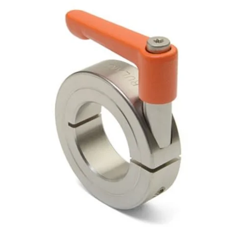 Ruland Shaft Collar, One Piece, Clamp, Bore 12mm, OD 28mm, W 11mm, Stainless Steel 316 - LVO-MCL-12-ST product image