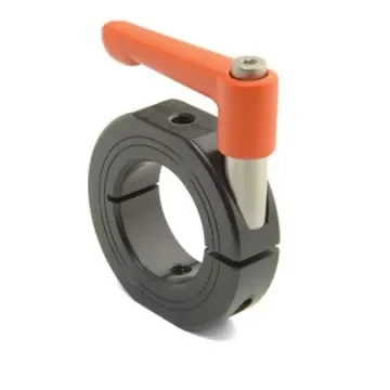 Ruland Shaft Collar, One Piece, Clamp, Bore 12mm, OD 28mm, W 11mm, Steel - LVO-OF-MCL-12-F product image