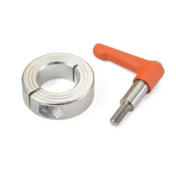 Ruland Shaft Collar, One Piece, Clamp, Bore 11mm, OD 28mm, W 11mm, Aluminium - LVO-MCL-11-A product image