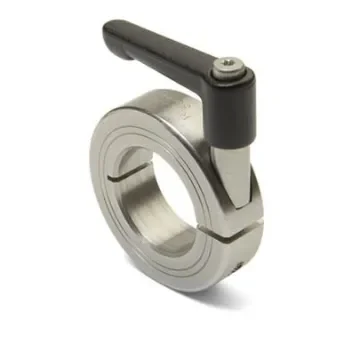 Ruland Shaft Collar, One Piece, Clamp, Bore 22mm, OD 42mm, W 15mm, 303 Stainless Steel - LV-MCL-22-SS product image
