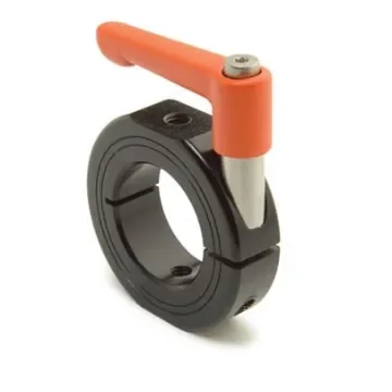 Ruland Shaft Collar, One Piece, Clamp, Bore 12mm, OD 28mm, W 11mm, Aluminium - LVO-OF-MCL-12-AN product image