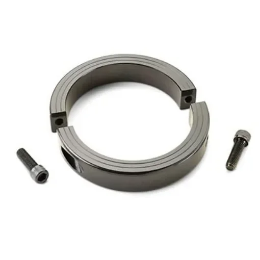 Ruland Shaft Collar, Two Piece, Clamp, Bore 75mm, OD 120mm, W 32mm, Steel - MSPH-75-F product image
