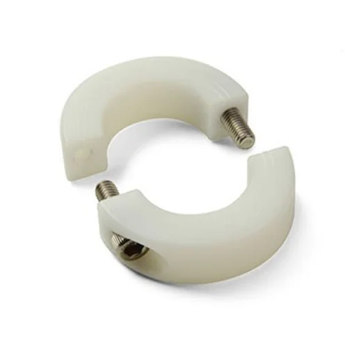 Ruland Shaft Collar, Two Piece, Clamp, Bore 15mm, OD 34mm, W 13mm, Plastic - MSPB-15-P product image