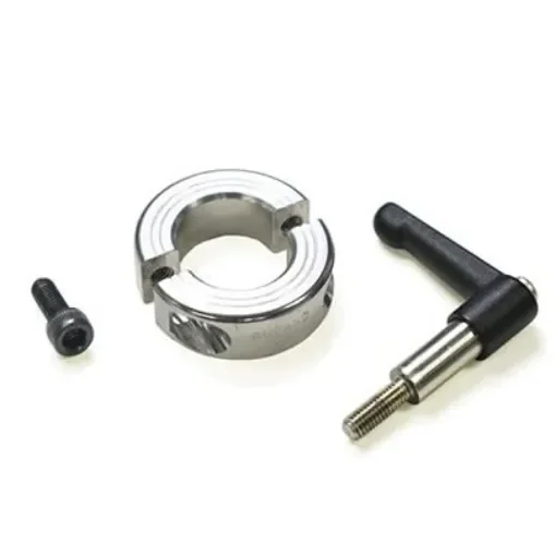 Ruland Shaft Collar, Two Piece, Clamp, Bore 32mm, OD 54mm, W 15mm, Aluminium - LV-MSP-32-A product image