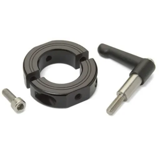 Ruland Shaft Collar, Two Piece, Clamp, Bore 30mm, OD 54mm, W 15mm, Aluminium - LV-OF-MSP-30-AN product image