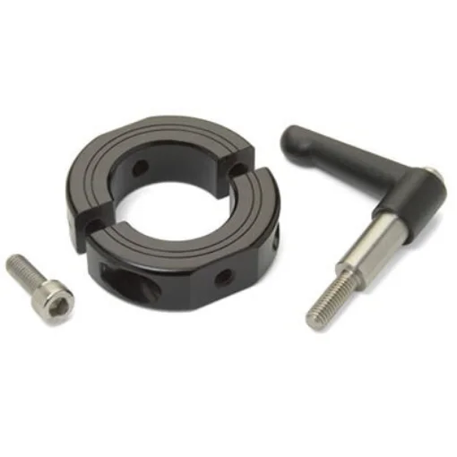 Ruland Shaft Collar, Two Piece, Clamp, Bore 16mm, OD 34mm, W 13mm, Aluminium - LV-OF-MSP-16-AN product image