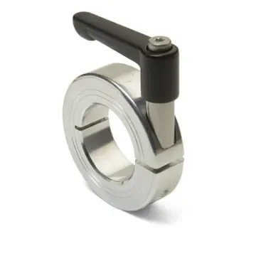 Ruland Shaft Collar, One Piece, Clamp, Bore 25mm, OD 45mm, W 15mm, Aluminium - LV-MCL-25-A product image