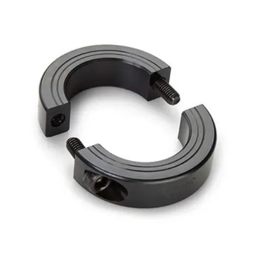 Ruland Shaft Collar, Two Piece, Clamp, Bore 34mm, OD 57mm, W 15mm, Steel - MSPB-34-F product image