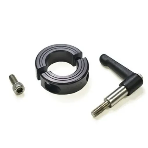 Ruland Shaft Collar, Two Piece, Clamp, Bore 28mm, OD 48mm, W 15mm, Aluminium - LV-MSP-28-AN product image