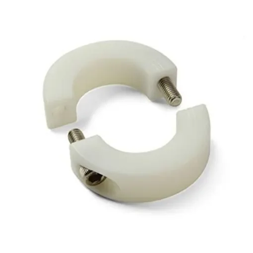 Ruland Shaft Collar, Two Piece, Clamp, Bore 22mm, OD 42mm, W 15mm, Plastic - MSPB-22-P product image