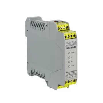 Leuze MSI-SR4B Safety Relay 24V 1 Safety Contacts - MSI-SR4B-01 product image