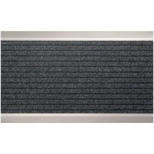IDS ECOLO And ROCKY Anti-Slip, Entrance Mat, Anti-Slip, Outdoor Use, Anthracite, 400mm 60cm 12mm - ROCKY406002 product image