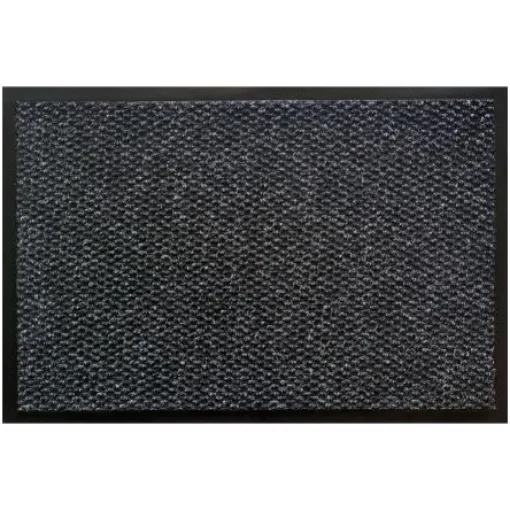 IDS ECOLO And BAUGES Anti-Slip, Entrance Mat, Anti-Slip, Indoor Use, Anthracite, 1m 150cm 8mm - BAUGES10015002 product image
