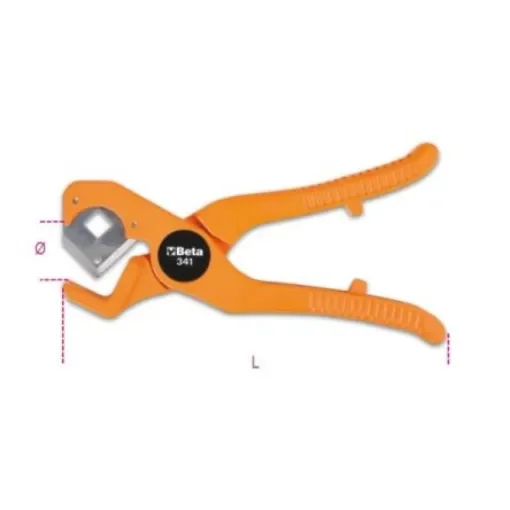 BETA 341 Pipe Cutter 25 mm, Cuts Plastic product image