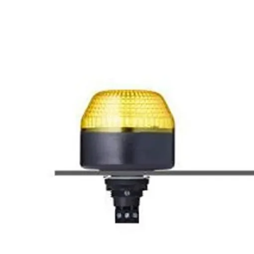 AUER Signal M22 Series Series Yellow Multiple Effect Beacon, 24 V, Panel Mounted, LED Bulb, IP65 - 802507405 product image