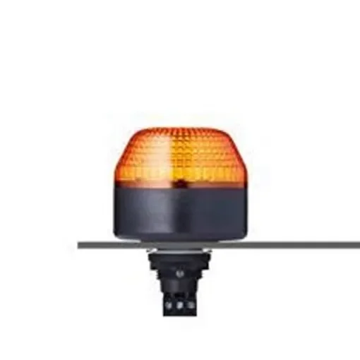 AUER Signal M22 Series Series Orange Multi Strobe Beacon, 24 V ac/dc, Panel Mount, LED Bulb, IP65, IP67 - 802521405 product image