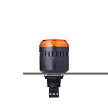 AUER Signal M22 Series Series Orange Buzzer Beacon, 120 V ac, IP65, Panel Mount, 98dB at 1 Metre - 813521310 product image