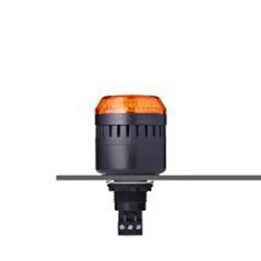 AUER Signal M22 Series Series Orange Buzzer Beacon, 120 V ac, IP65, Panel Mount, 98dB at 1 Metre - 813521310 product image
