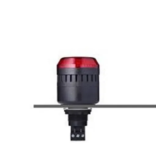 AUER Signal M22 Series Series Red Buzzer Beacon, 24 V ac/dc, IP65, Panel Mount, 98dB at 1 Metre - 813522405 product image