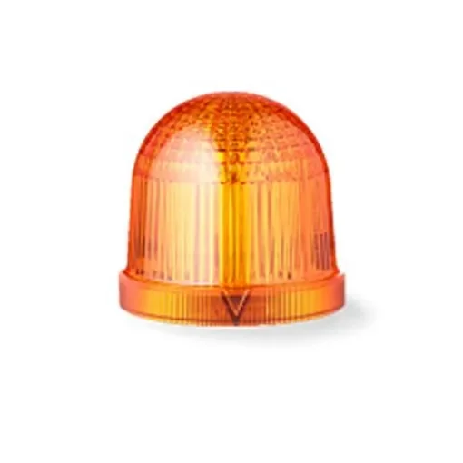 AUER Signal T Series Series Orange Multi Strobe Beacon, 24 V ac/dc, Tube Mounting, LED Bulb, IP66 - 859511405 product image