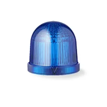 AUER Signal T Series Series Blue Multi Strobe Beacon, 24 V ac/dc, Tube Mounting, LED Bulb, IP66 - 859515405 product image