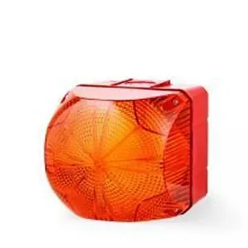 AUER Signal Q Series Series Orange Multi Strobe Beacon, 48 V ac/dc, Base Mounted, LED Bulb, IP66 - 874271408 product image