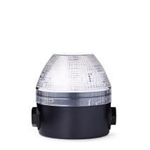 AUER Signal N Series Series Clear Multiple Effect Beacon, 120 V ac, Magnetic Mounting, Tube Mounting, LED Bulb, IP65, - 441100310 product image