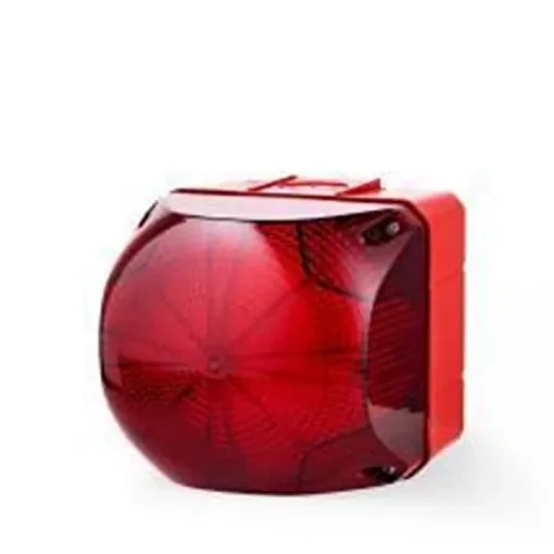 AUER Signal Q Series Series Red Multiple Effect Beacon, 48 V, Tube Mounted, LED Bulb, IP66 - 874162408 product image