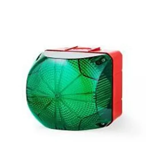 AUER Signal Q Series Series Green Multiple Effect Beacon, 48 V, Tube Mounted, LED Bulb, IP66 - 874166408 product image