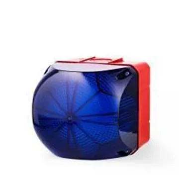 AUER Signal Q Series Series Blue Multi Strobe Beacon, 48 V ac/dc, Base Mounted, LED Bulb, IP66 - 874175408 product image