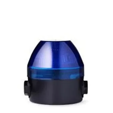 AUER Signal N Series Series Blue Multi Strobe Beacon, 240 V ac/dc, Magnetic Mounting, Tube Mounting, LED Bulb, IP65, - 442155413 product image