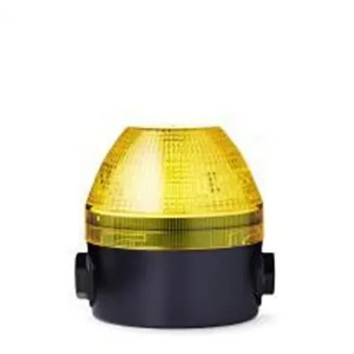 AUER Signal N Series Series Yellow Multi Strobe Beacon, 48 V ac/dc, Magnetic Mounting, Tube Mounting, LED Bulb, IP65, - 442157408 product image