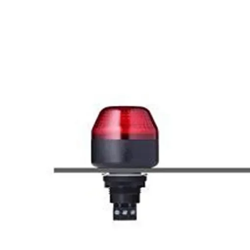 AUER Signal M22 Series Series Red Multiple Effect Beacon, 12 V, Panel Mounted, LED Bulb, IP65 - 801502404 product image