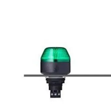 AUER Signal M22 Series Series Green Multiple Effect Beacon, 12 V, Panel Mounted, LED Bulb, IP65 - 801506404 product image