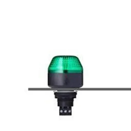 AUER Signal M22 Series Series Green Multiple Effect Beacon, 12 V, Panel Mounted, LED Bulb, IP65 - 801506404 product image