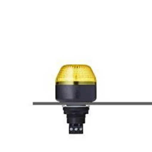 AUER Signal M22 Series Series Yellow Multiple Effect Beacon, 24 V, Panel Mounted, LED Bulb, IP65 - 801507405 product image