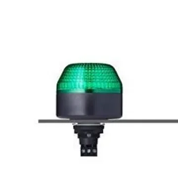 AUER Signal M22 Series Series Green Multiple Effect Beacon, 12 V, Panel Mounted, LED Bulb, IP65 - 802506404 product image