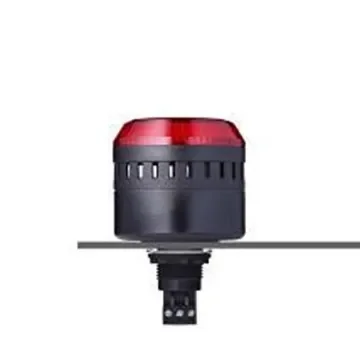 AUER Signal M22 Series Series Red Buzzer Beacon, 120 V ac, IP65, Panel Mount, 103dB at 1 Metre - 814512310 product image