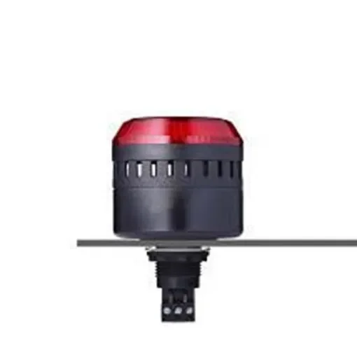 AUER Signal M22 Series Series Red Buzzer Beacon, 12 V ac/dc, IP65, Panel Mount, 103dB at 1 Metre - 814522404 product image