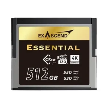 Exascend CFast Card, 512GB - EXSD3X512GB product image