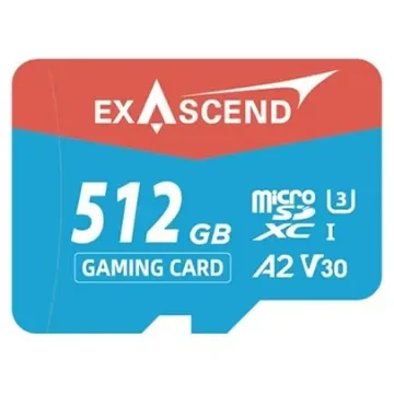 Exascend 512 GB MicroSD SD Card, UHS-1 - EX512GUSDU1-NS product image